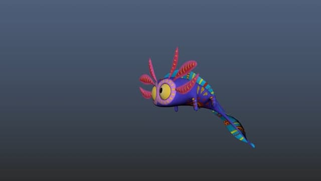 Dynamic Rig Test – Axolotl